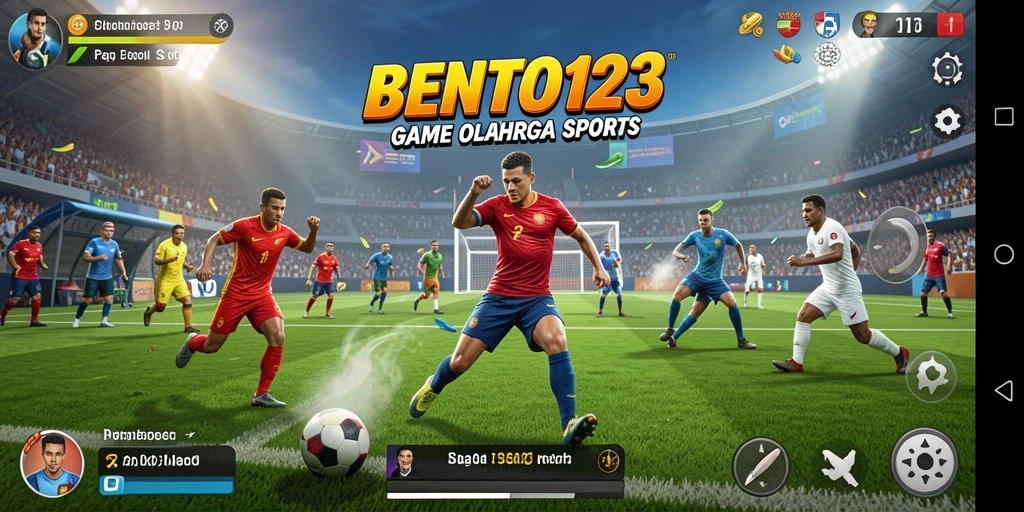Tampilan gameplay seru BENTO123 dengan berbagai cabang olahraga.